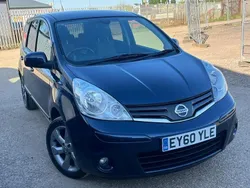 Blue Used 2010 Nissan Note N-TEC MPV | £2,999 (Good price)
