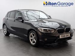 Black Used 2018 BMW 116 Comfort Edition Hatchback | £12,250 (Fair price)