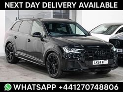 Black Used 2024 Audi Q7 S-Line SUV | £48,995 (Fair price)