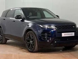 Blue Used 2021 Land Rover Range Rover evoque SE Dynamic SUV | £26,000 (Fair price)