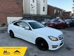 White Used 2012 Mercedes C180 AMG Coupe | £5,200 (Good price)