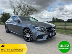 Grey Used 2019 Mercedes E220 AMG line Sedan | £16,999 (Fair price)