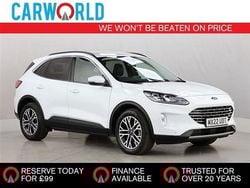 White Used 2022 Ford Kuga Titanium SUV | £19,700 (Good price)