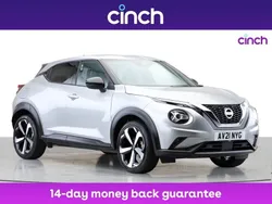 Silver Used 2021 Nissan Juke Tekna SUV | £16,249 (Fair price)