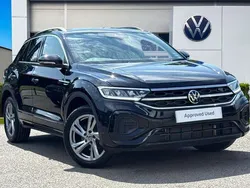 Black Used 2024 VW T-Roc R-line SUV | £27,480 (Fair price)