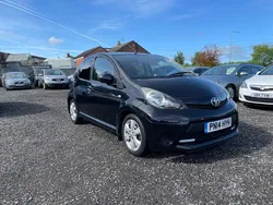 Black Used 2014 Toyota Aygo Style Hatchback | £2,495 (Good price)