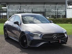 Grey Used 2024 Mercedes CLA220 AMG Line Premium Plus Sedan | £33,819 (Fair price)