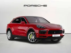 Carmine red Used 2021 Porsche Cayenne SUV | £60,990 (Fair price)