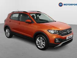 Orange Used 2022 VW T-Cross SE SUV | £15,399 (Fair price)