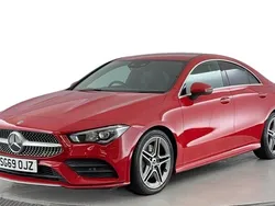 Red Used 2019 Mercedes CLA200 AMG Line Premium Coupe | £19,755 (A bit pricey)