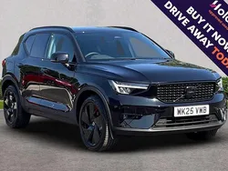 Black Used 2025 Volvo XC40 Plus SUV | £36,490 (A bit pricey)