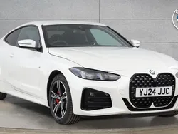 White Used 2024 BMW 420 M Sport Coupe | £36,985 (Fair price)