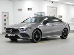Grey Used 2022 Mercedes CLA250e AMG line Sedan | £25,889 (A bit pricey)