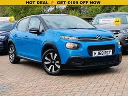Blue Used 2019 Citroën C3 Feel Hatchback | £6,400 (Good price)