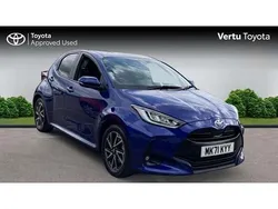 Used 2021 Toyota Yaris Design Hatchback | £15,862 (Fair price)