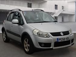 Silver Used 2008 Suzuki SX4 GLX SUV | £2,498 (Fair price)