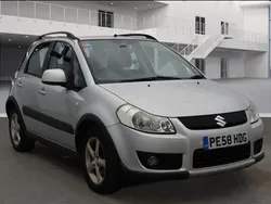 Silver Used 2008 Suzuki SX4 GLX SUV | £2,498 (A bit pricey)