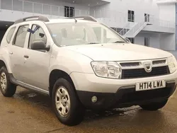 Silver Used 2014 Dacia Duster Ambiance SUV | £4,150 (Good price)