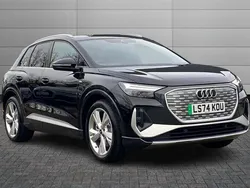 Mythos black Used 2024 Audi Q4 e-tron S-Line SUV | £35,795 (Good price)