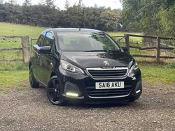 Black Used 2016 Peugeot 108 Active Hatchback | £4,498 (Fair price)