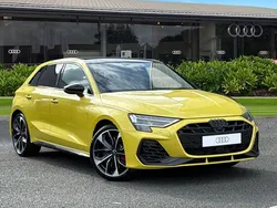 Yellow New 2025 Audi S3 Black Edition Hatchback | £46,280 (Good price)