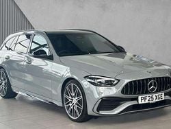 Grey New 2025 Mercedes C43 AMG Premium Plus Estate | £58,980 (Expensive)