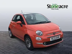 Orange Used 2023 Fiat 500 Hatchback | £10,995 (Fair price)