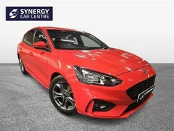 Red Used 2019 Ford Focus ST-Line Hatchback | £7,490 (Fair price)
