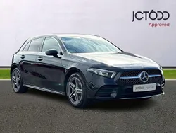 Black Used 2020 Mercedes A250 AMG Line Premium Hatchback | £15,500 (Fair price)