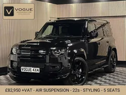 Black New 2025 Land Rover Defender SUV | £82,950