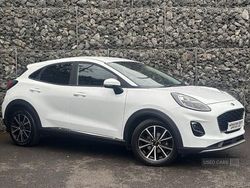White Used 2020 Ford Puma Titanium Hatchback | £13,295 (Fair price)