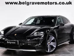 Black Used 2022 Porsche Taycan Cross Turismo Sedan | £56,750 (Fair price)