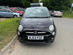 Black Used 2013 Fiat 500 S Hatchback | £5,495 (Fair price)