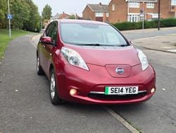 Red Used 2014 Nissan Leaf Acenta Hatchback | £2,499 (Good price)
