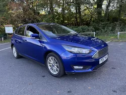 Blue Used 2017 Ford Focus Zetec Hatchback | £8,699 (Fair price)