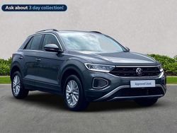 Grey Used 2022 VW T-Roc Life SUV | £19,448 (Fair price)