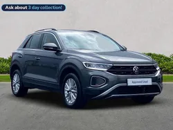Grey Used 2022 VW T-Roc Life SUV | £19,549 (Fair price)