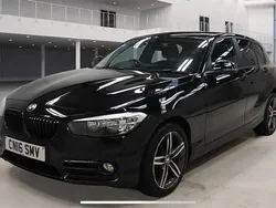 Black Used 2016 BMW 118 Sport Line Hatchback | £6,395 (Fair price)