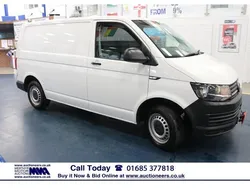 White Used 2018 VW T6 Startline Van | £10,920 (Good price)