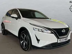 White Used 2023 Nissan Qashqai N-Connecta SUV | £19,912 (Fair price)
