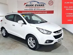 White Used 2013 Hyundai ix35 Premium SUV | £6,995 (A bit pricey)
