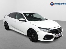 White Used 2018 Honda Civic SR Hatchback | £14,049 (Fair price)