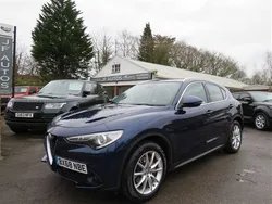 Blue Used 2017 Alfa Romeo Stelvio Edizione Speciale SUV | £16,995 (Fair price)
