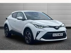 White Used 2023 Toyota C-HR Design SUV | £22,195 (Fair price)