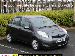 Grey Used 2009 Toyota Yaris Hatchback | £3,199 (Fair price)