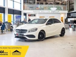 White Used 2017 Mercedes A180 Executive Hatchback | £12,249 (Fair price)