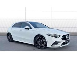 White Used 2019 Mercedes A35 AMG Premium Plus Hatchback | £29,242 (Fair price)