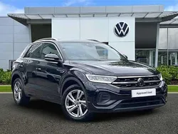 Black Used 2022 VW T-Roc R-line SUV | £20,243 (Fair price)