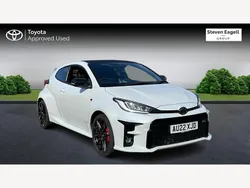 White Used 2022 Toyota Yaris Hatchback | £29,359 (Fair price)
