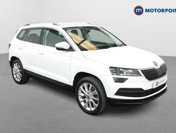 White Used 2018 Skoda Karoq SE L SUV | £14,899 (Good price)